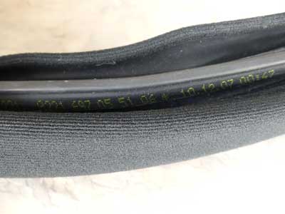 Mercedes Door Seal Rubber Gasket Edge Protector, Front Left or Right A2216970551 W221 07-13 S550 S Class6